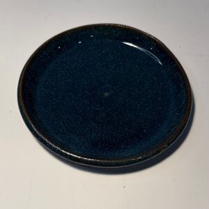 New Dark Blue Pottery Plate